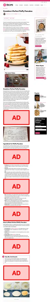 This page was so long it crashed while trying to take a screenshot. So here is just half of it.