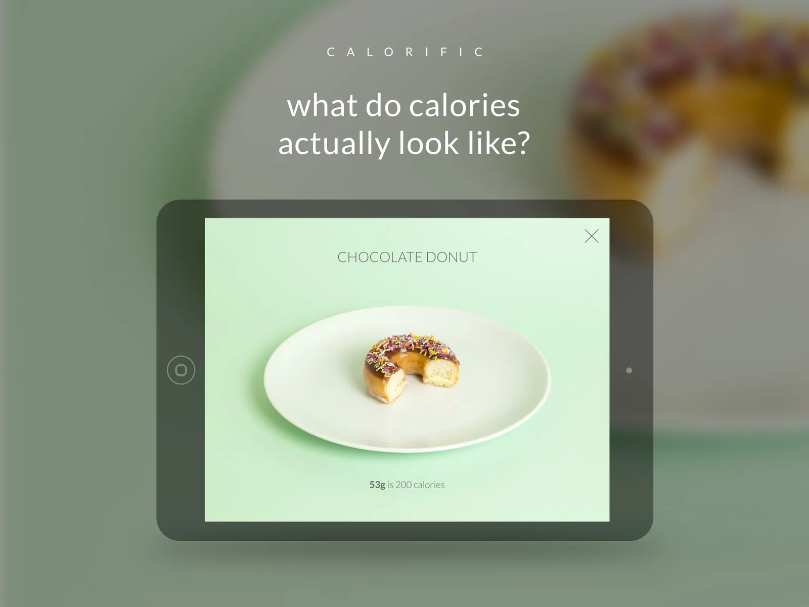 Calorific - Screenshot