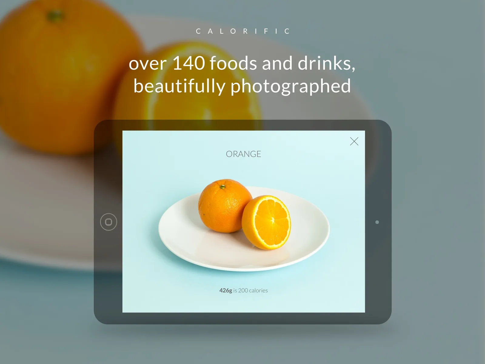 Calorific - Screenshot