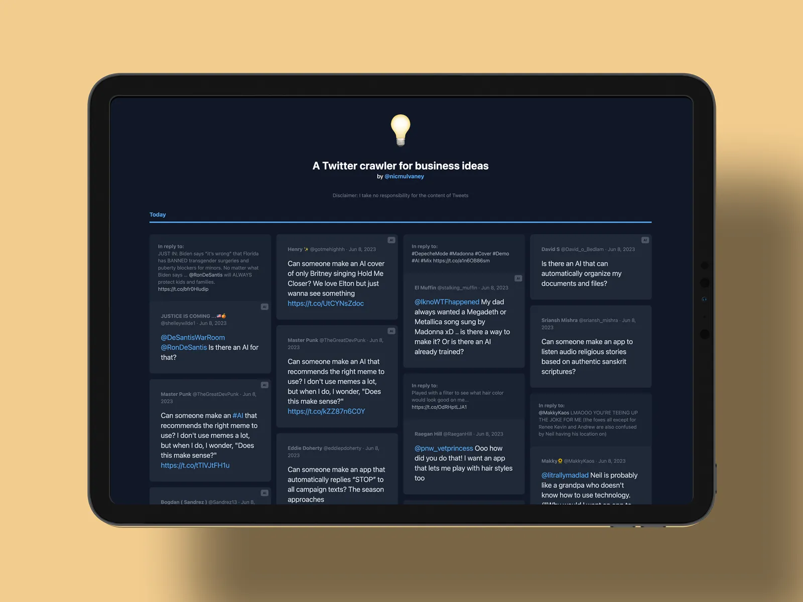 I wish there was an app for...